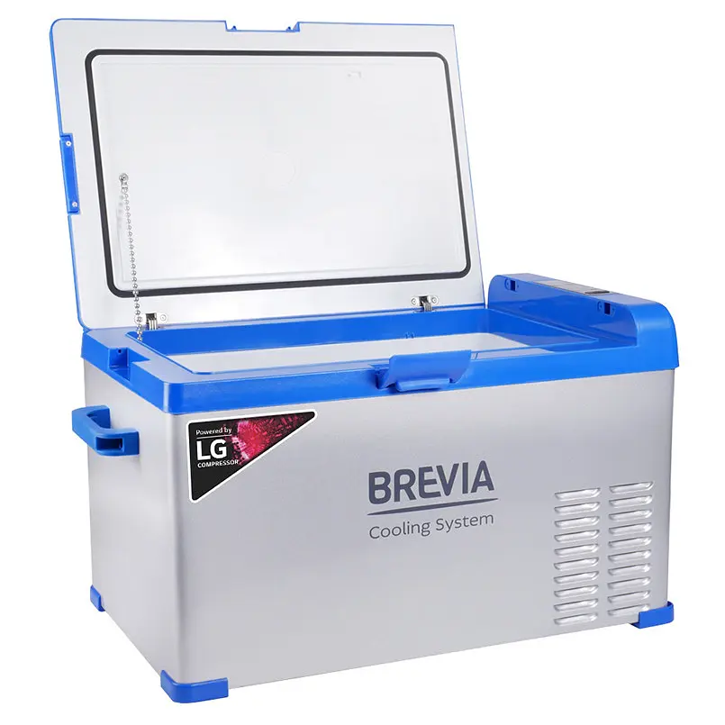 Автомобильный холодильник Brevia 30 л компрессор LG (22415) - фото 3