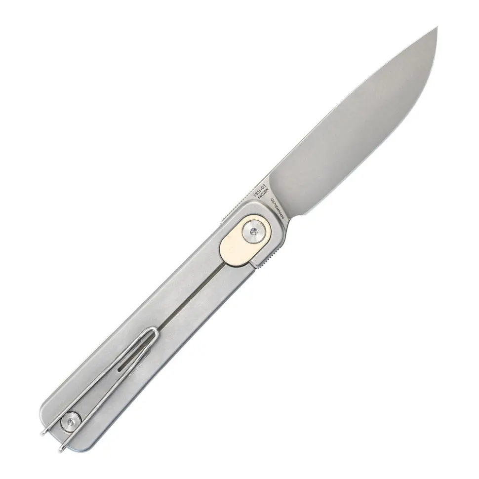 Ніж складаний туристичний SRM Palfrey 135L-GT (8.3 см) 14C28N / G10 білий - фото 2