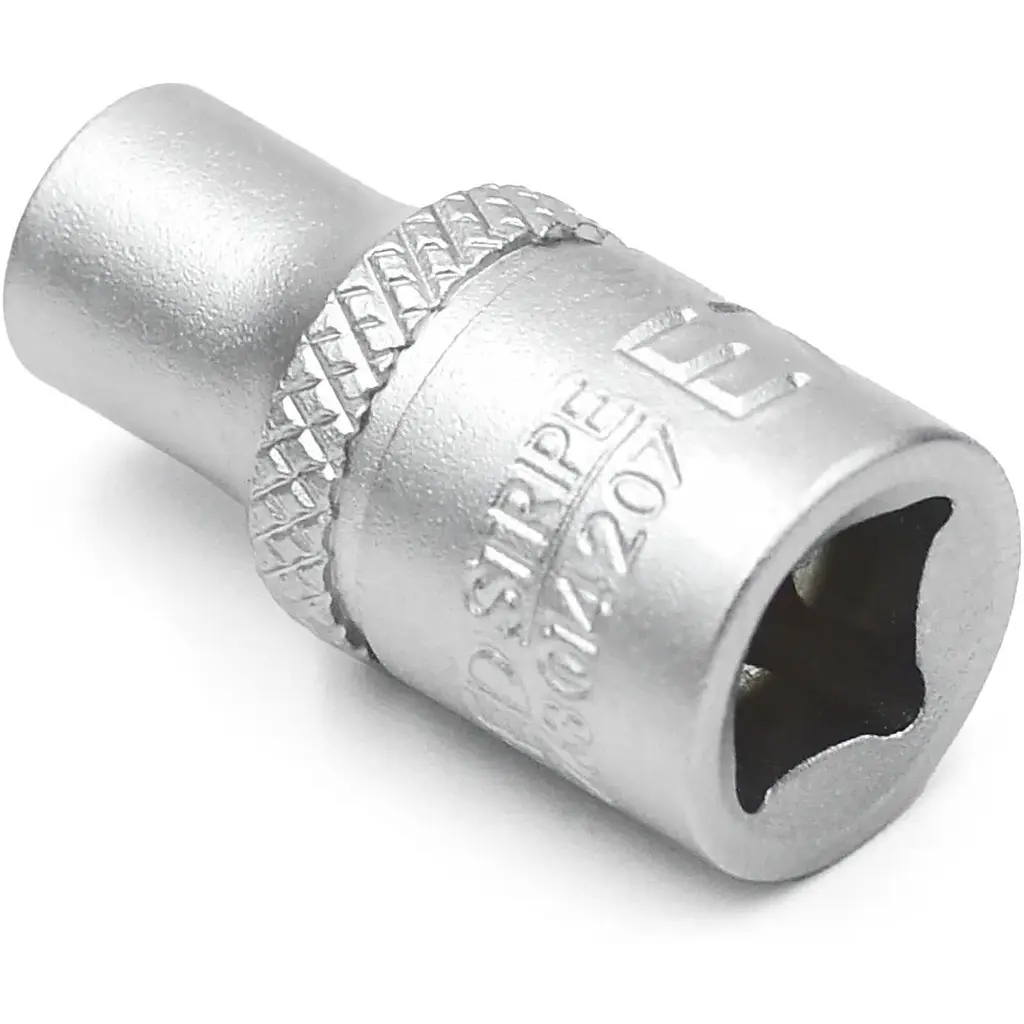 Головка торцева Wurth 1/4IN зовнішній Torx TX-E7-L25 Red Stripe (5763014207) - фото 4