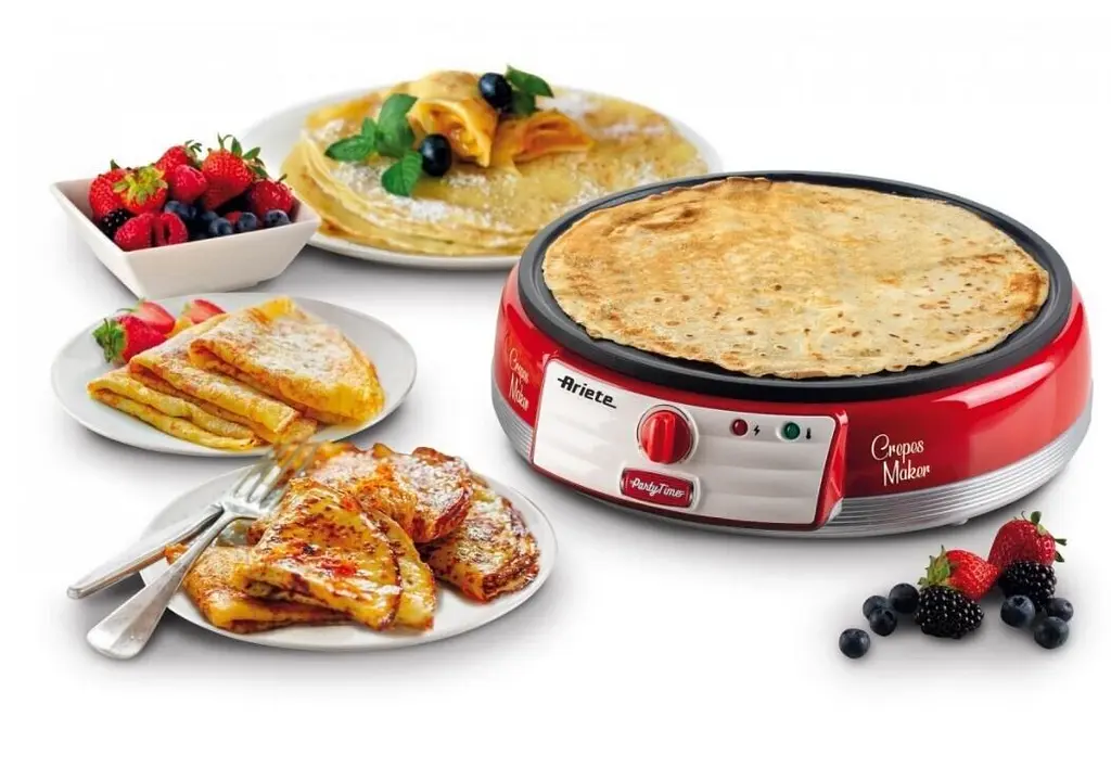 Блинница Ariete Crepes Maker Party Time 0202 красная - фото 9