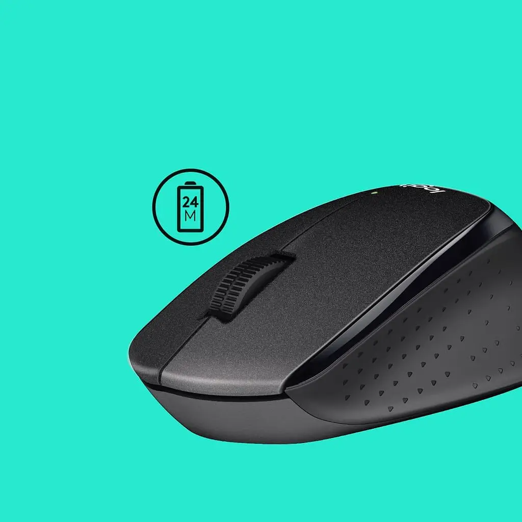 Бездротова миша Logitech B330 Silent Plus Black (910-004913) - фото 2