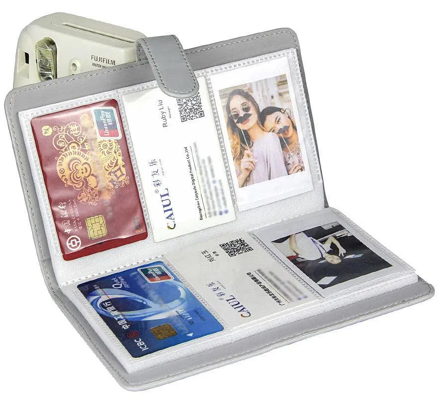Фотоальбом для Fujifilm Instax Mini (12, 11, 40, 70, 90, 99, EVO, Link, Liplay) Polaroid 300, Z2300 на 96 фото,  сірий - фото 2