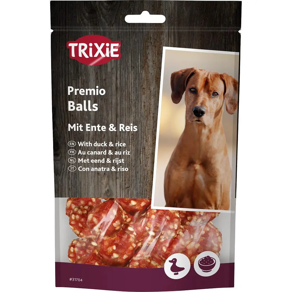 Ласощі Trixie Premio Rice Duck Balls для собак кульки з качкою та рисом 80 г (арт.31704)