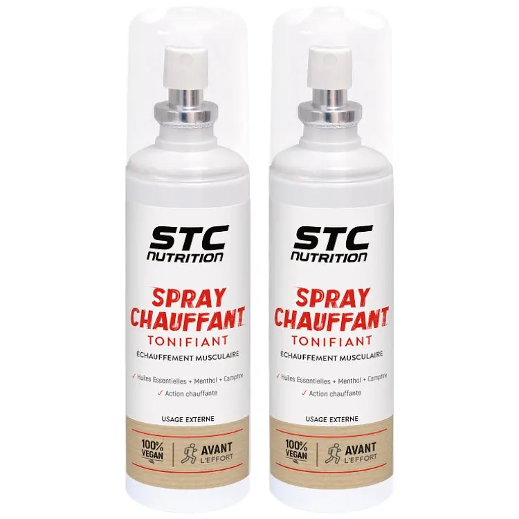 Спрей для тела STC Nutrition Chauffant Tonifiant тонизирующий разогревающий 75 мл - фото 2