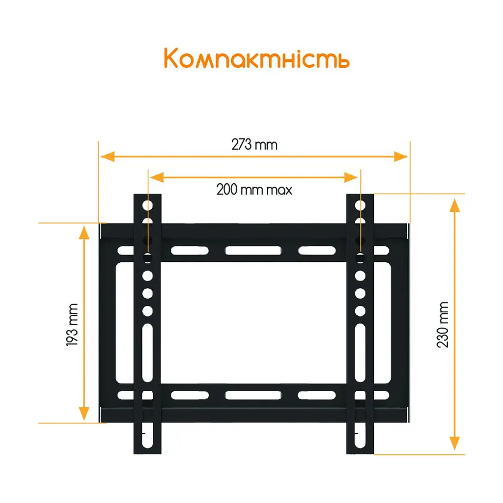 Кронштейн ACCLAB AL-FR20/F (1283126485763) - фото 4