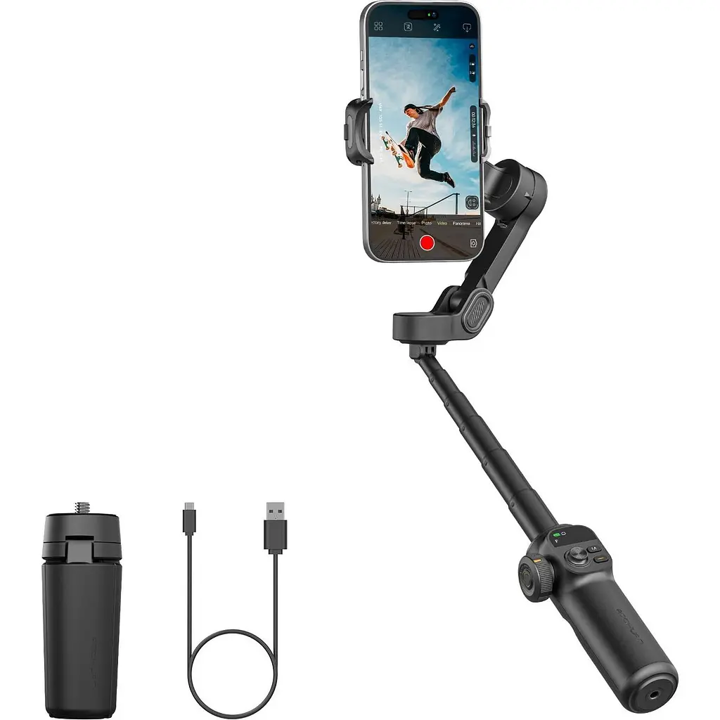 Стабілізатор відеозйомки AOCHUAN Smart X2 Black (AOCHUAN-SmartX2) [159614] - фото 11