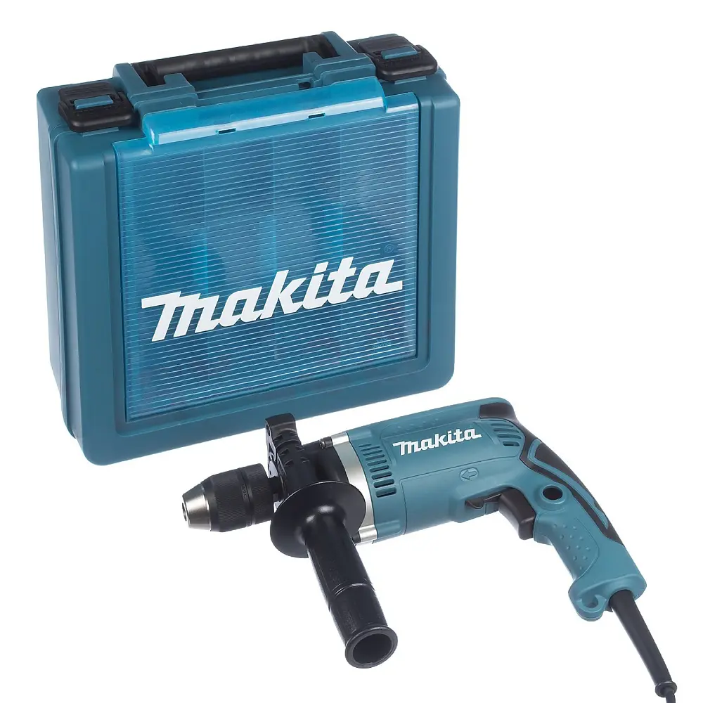 Дрель ударная Makita HP1631K 710 Вт - фото 2