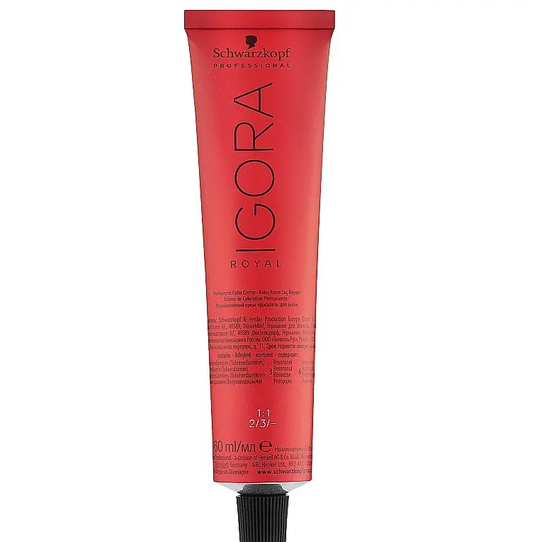 Перманентна фарба для волосся Schwarzkopf Professional Igora Royal, відтінок 4-99 (баклажан), 60 мл (2682965) - фото 2