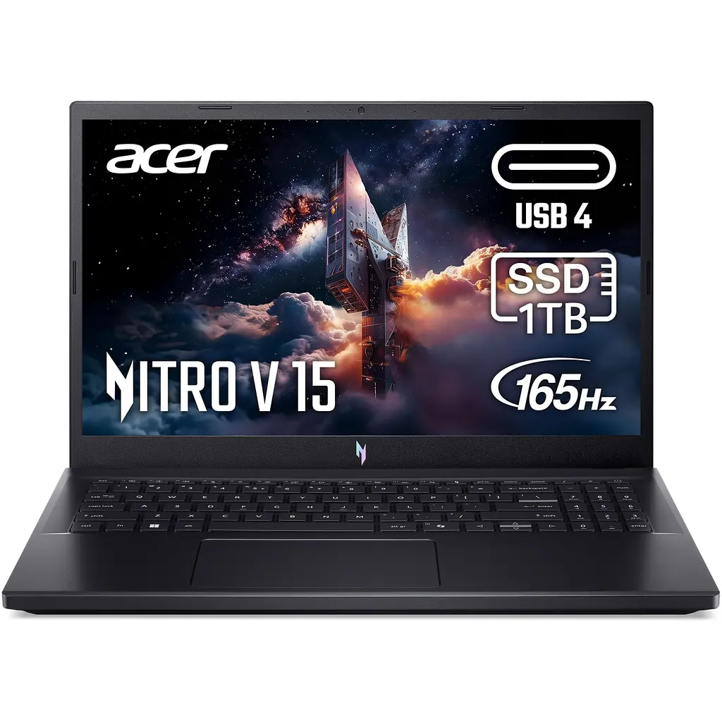 Ноутбук Ігровий Acer Nitro V15 ANV15-41-R3VY 5 6600H la 45GHz,15.6'',IPS,16GB DDR5,1TB,RTX 3050 6GB - фото 3