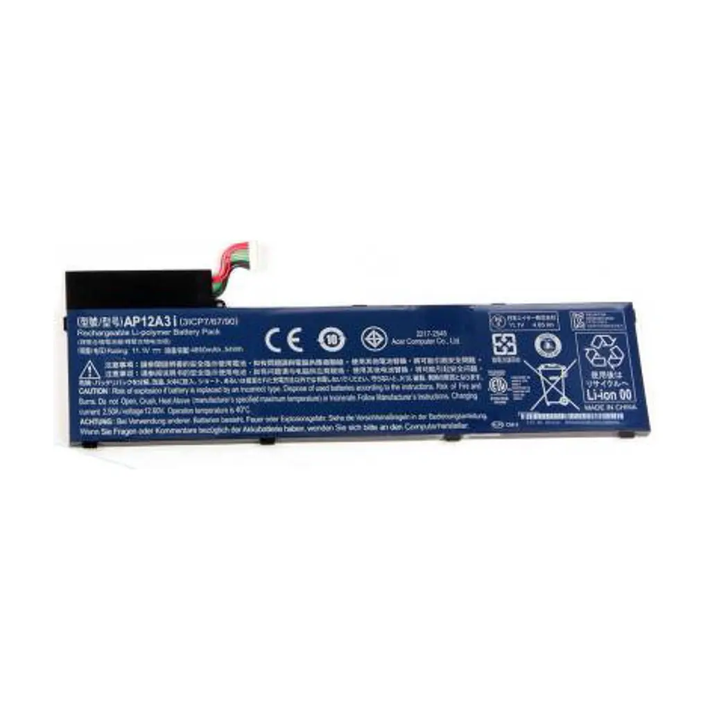 Акумулятор до ноутбука Acer AP12A3i Aspire M3 4850mAh (54Wh) 6cell 11.1V Li-ion (A47020)