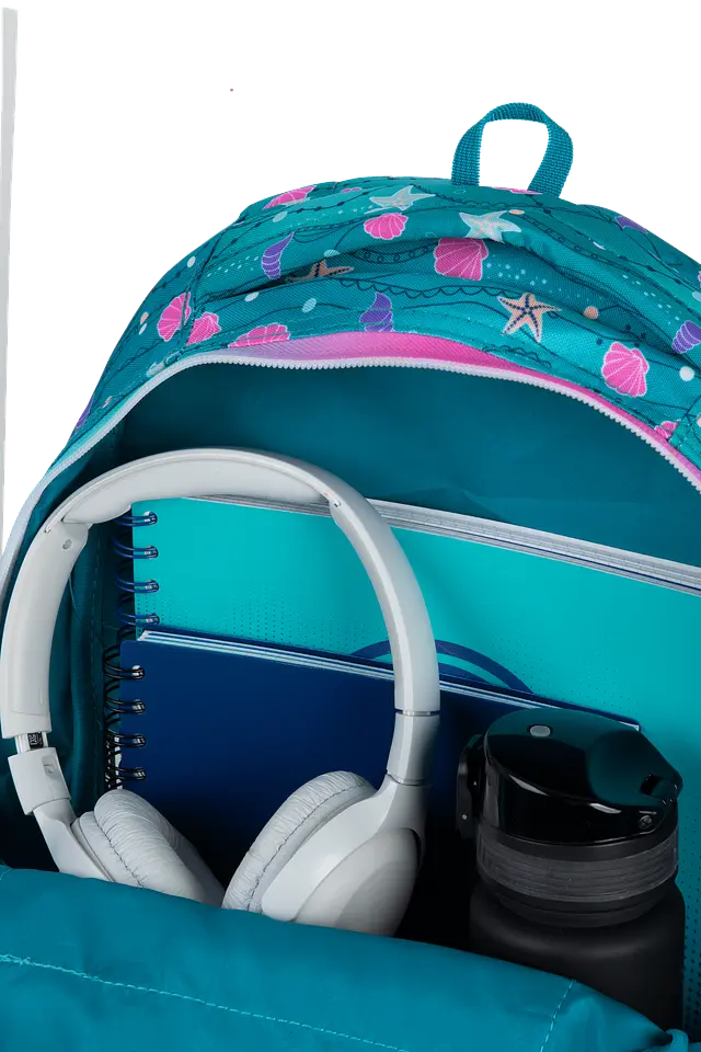 Рюкзак CoolPack Prime Pro Seafish 21 л 41х31х15 см бірюзовий (F162963) - фото 4