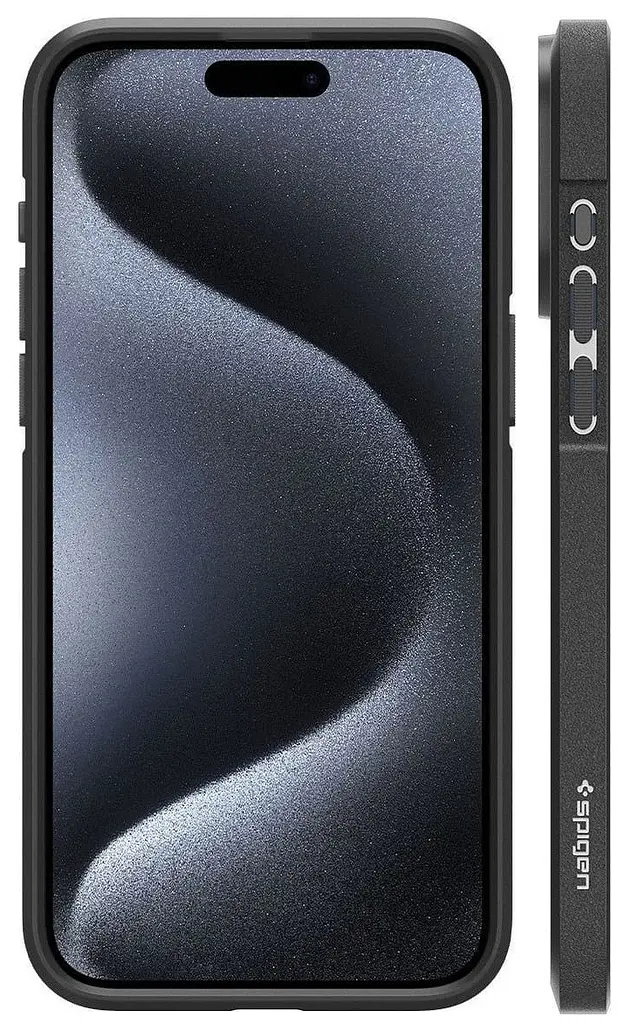 Оригінальний протиударний чохол Iphone 15 Pro Max Spigen Core Armor MagSafe (MagFit) Black ACS06442 - фото 6