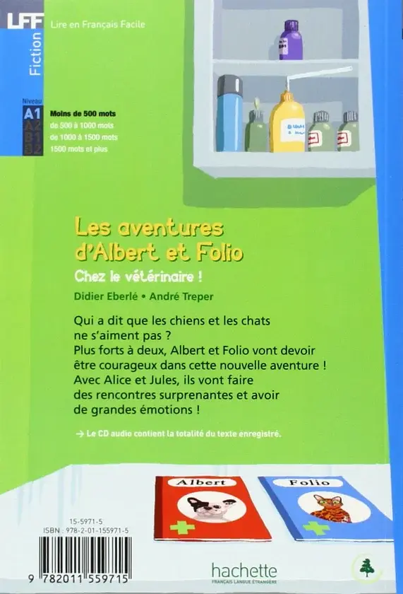 A1. Albert et Folio. Chez le veterinaire + CD audio - фото 2