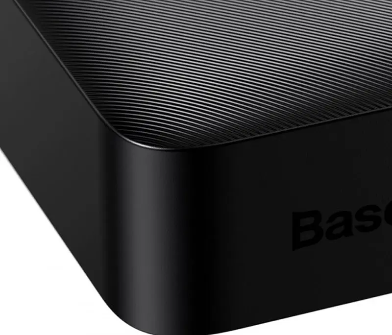 Портативна батарея Baseus Bipow Digital Display Power Bank 20000mAh 15W Black - фото 5
