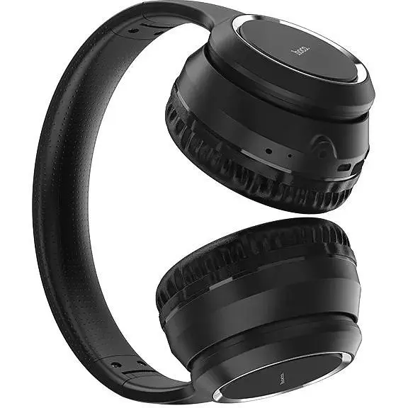 Наушники Bluetooth Hoco Journey Hi-Res W28 черные - фото 3
