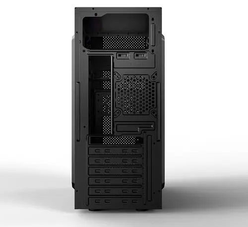 Корпус 2E ALFA Black, без БЖ, Mid Tower, для ATX / Micro ATX, 1хUSB 3.0, 2хUSB 2.0, 191x418x358 мм, 2.5 кг (2E-E185) - фото 6