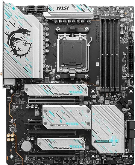 Материнська плата MSI X670E Gaming Plus Wi-Fi Socket AM5 (X670E GAMING PLUS WIFI) Б/В