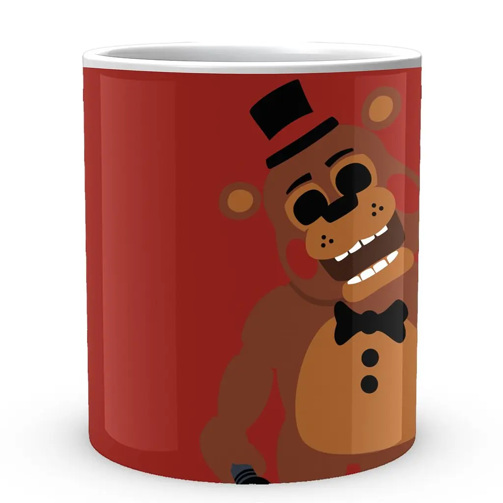 Кухоль GeekLand Five Nights At Freddys П'ять ночей з Фредді Той Фреді Вектор FN.02.387 330 мл білий - фото 2