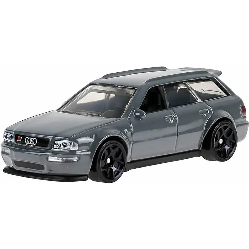 Базова машинка Hot Wheels Wagons 94 Audi Avant RS2 сіра (5785) JJK18-N521 - фото 2