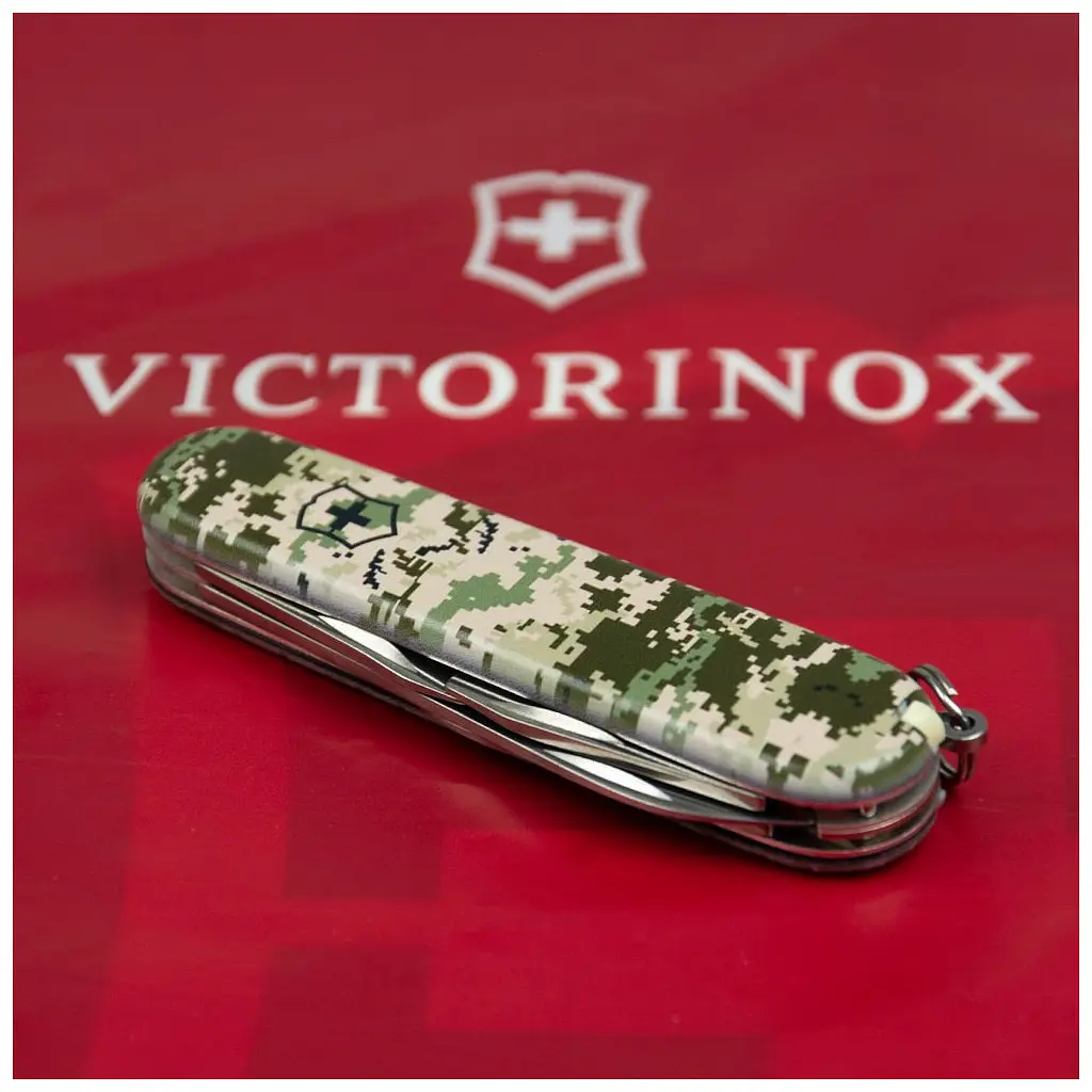 Ніж Victorinox Spartan Army 91 мм Піксель (1.3603.3_W3940p) - фото 3