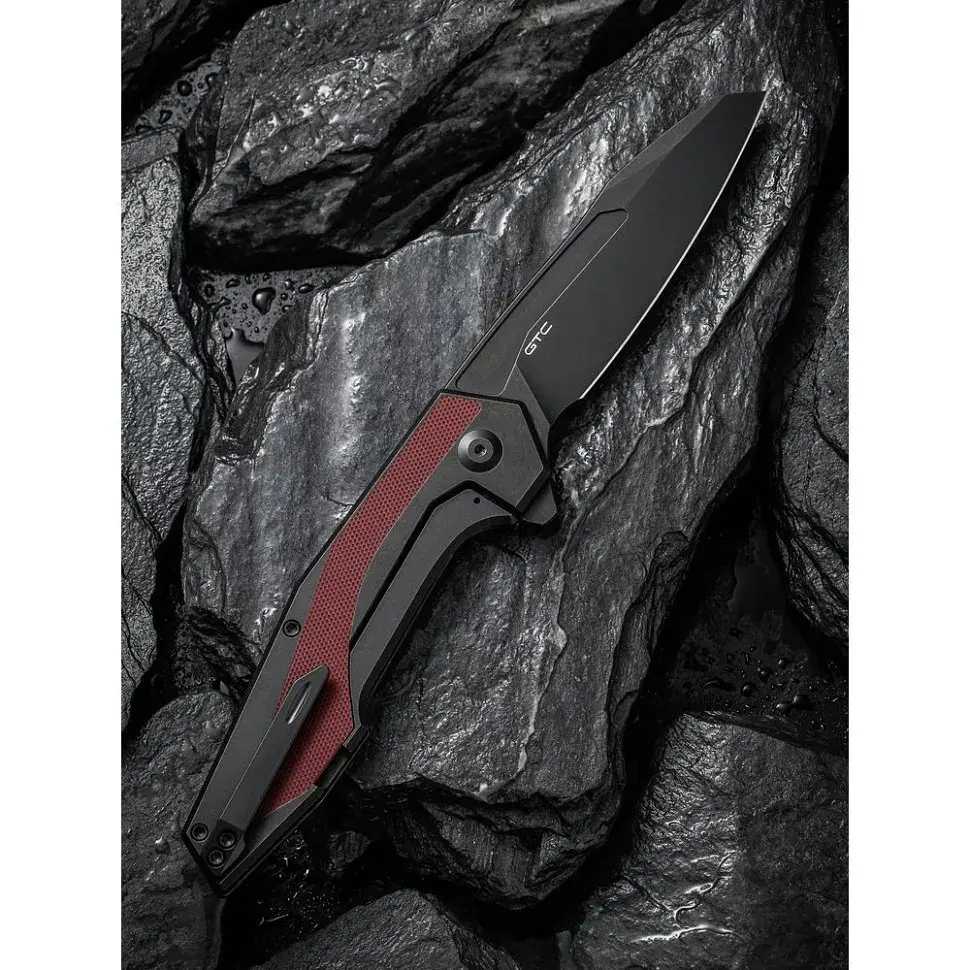 Ніж Civivi Hypersonic Darkwash Red G10 (C22011-3) - фото 11