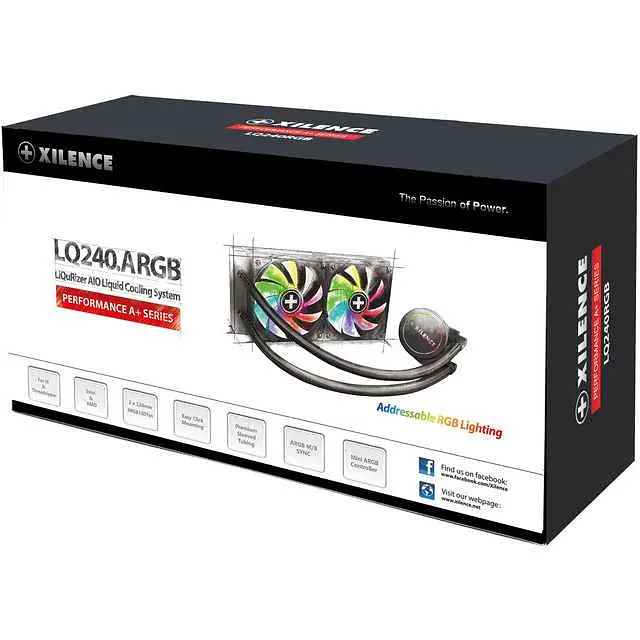 СВО Xilence LiQuRizer 240 ARGB (XC977) - фото 2