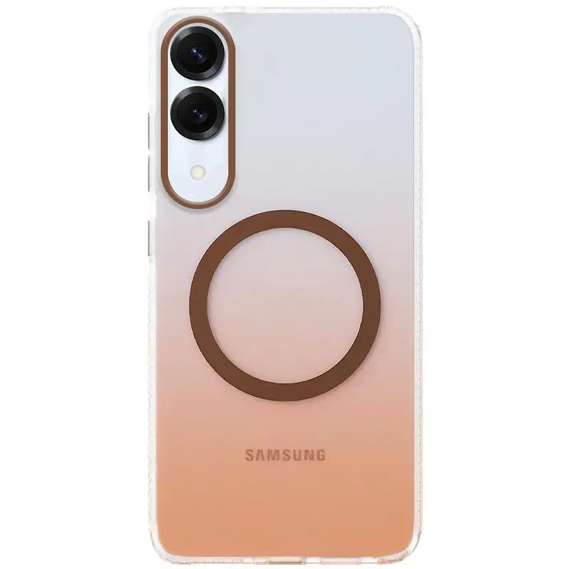 Чохол TPU+PC Phantom with MagSafe для Samsung Galaxy S25 Edge Rose Gold - фото 1