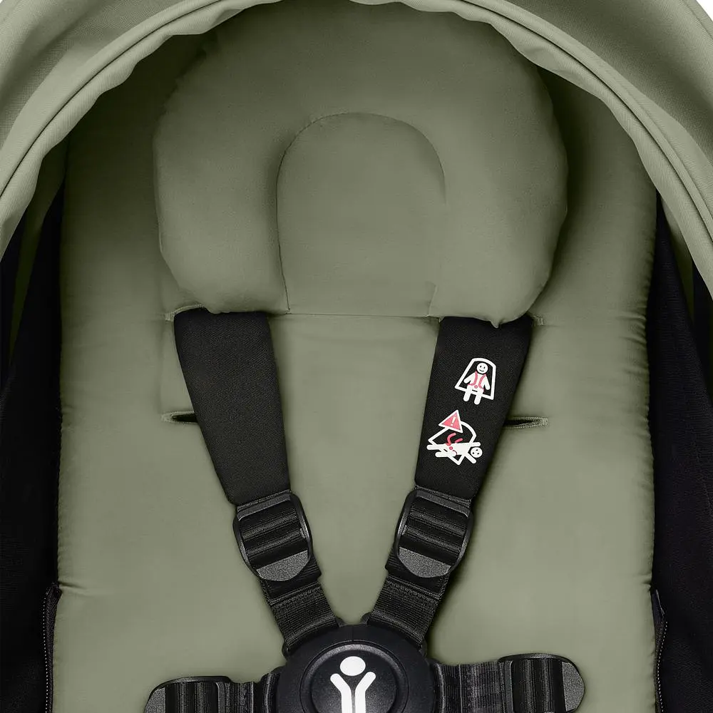 Люлька Stokke Yoyo 0+ компактна Olive (646211) - фото 6