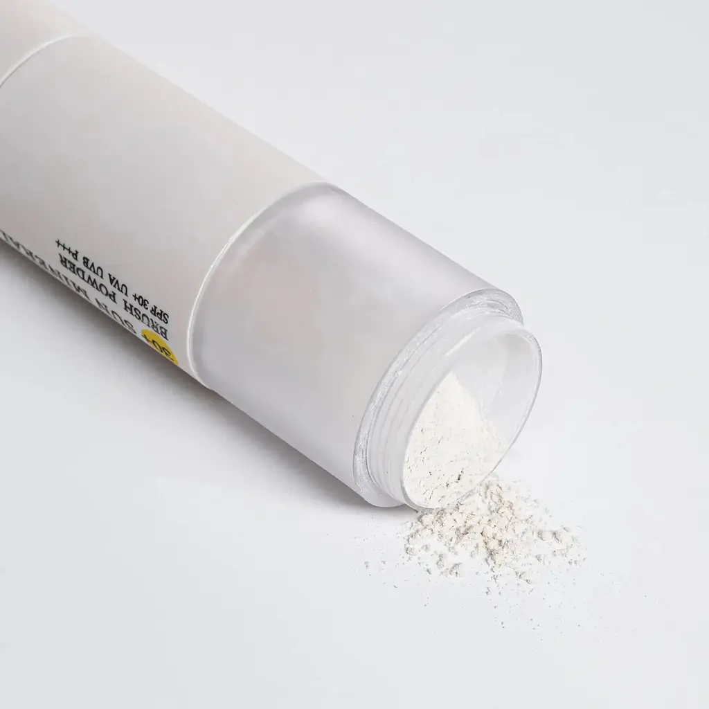 Сонцезахисна мінеральна пудра бежева з SPF 30+ Sun Mineral Brush Powder SPF 30+ Warm Medium Tone Hillary 4 г - фото 3