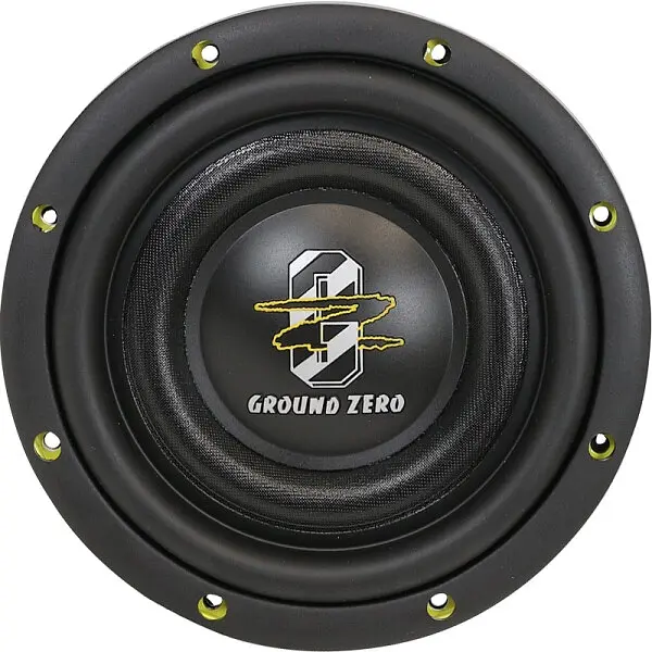Сабвуферный динамик Ground Zero GZHW 8SPL-D2 FLAT - фото 2