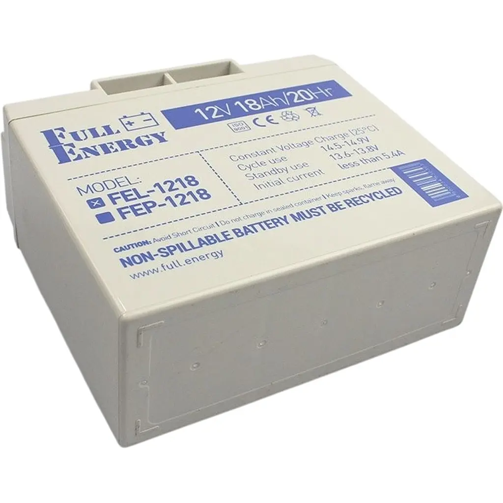Аккумулятор Full Energy GEL 12V (12V/18Ah/216Wh) (FEL-1218) [151228] - фото 2