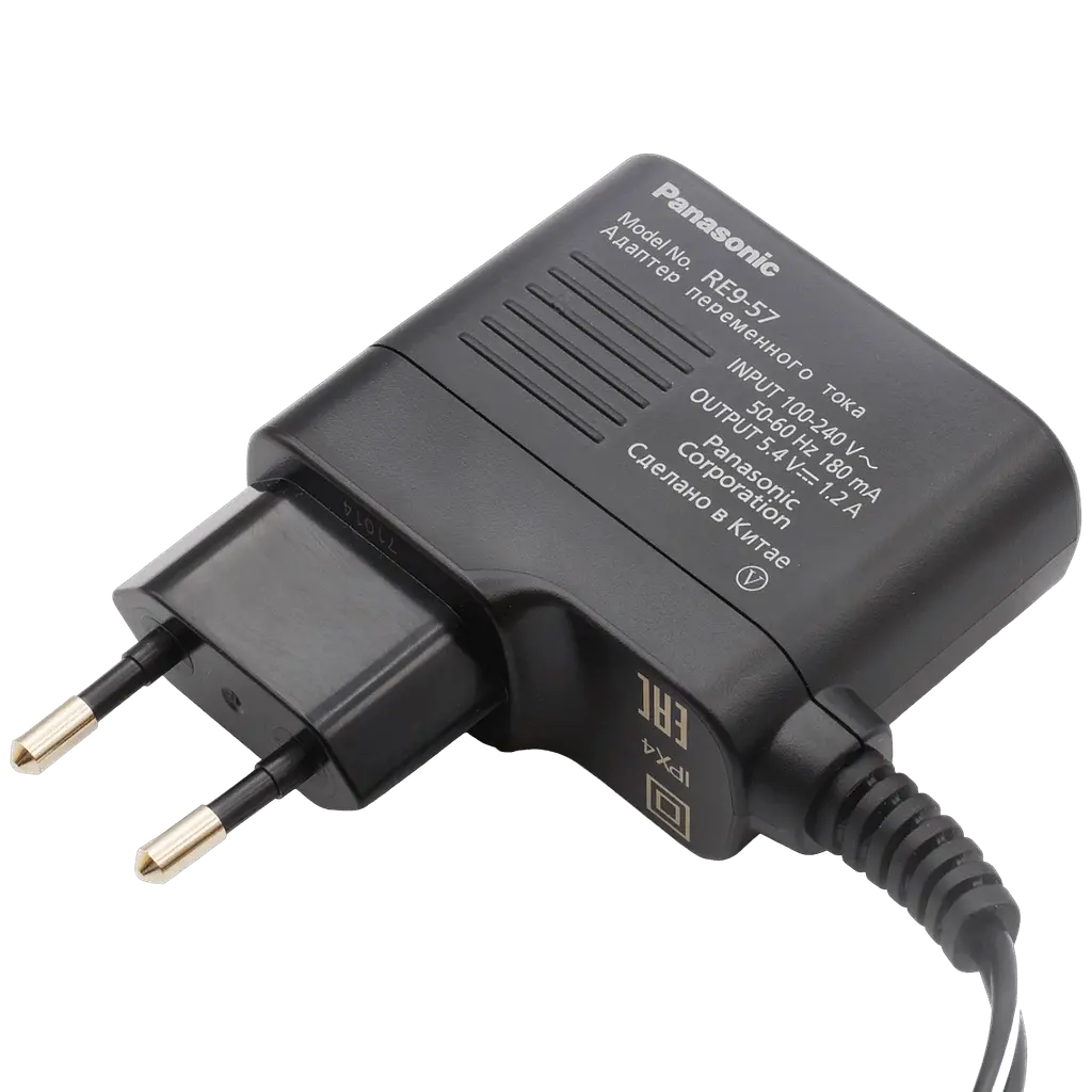 Мережевий адаптер до машинки для стрижки Panasonic WER1512K7P64 (RE9-57) - фото 2