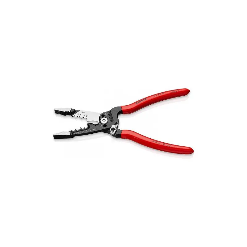 Кліщі багатофункціональні для електромонтажних робіт, 200мм KNIPEX 13 71 8, фосфатовані - фото 4