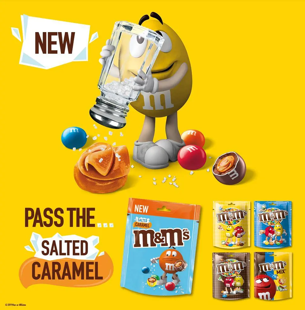 Драже M&M's Salted Caramel Milk Chocolate Bag 176г - фото 6