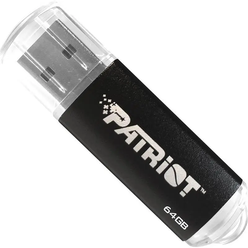 Флеш-накопичувач Patriot USB 2.0 Xporter Pulse 64GB Metal/Чорний - фото 3