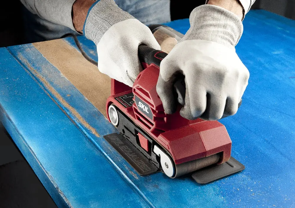 Шлифмашина ленточная 7615 AB 710Вт Skil teh0025397 - фото 4