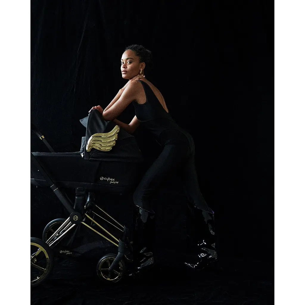 Коляска Cybex ePriam by Jeremy Scott Wings чорна (521002723) - фото 5