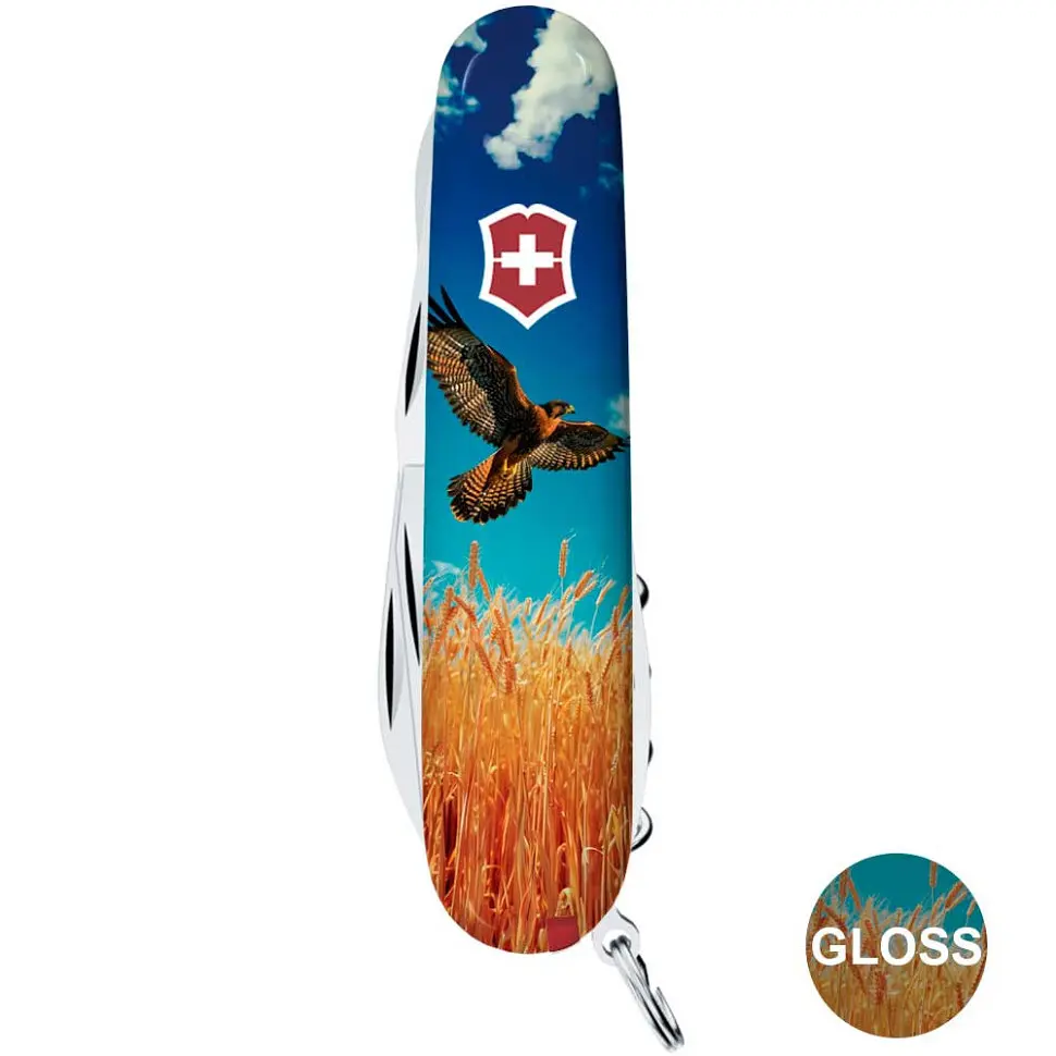 Ніж Victorinox Climber Ukraine 91мм 14функ Вільний Сокіл - фото 3