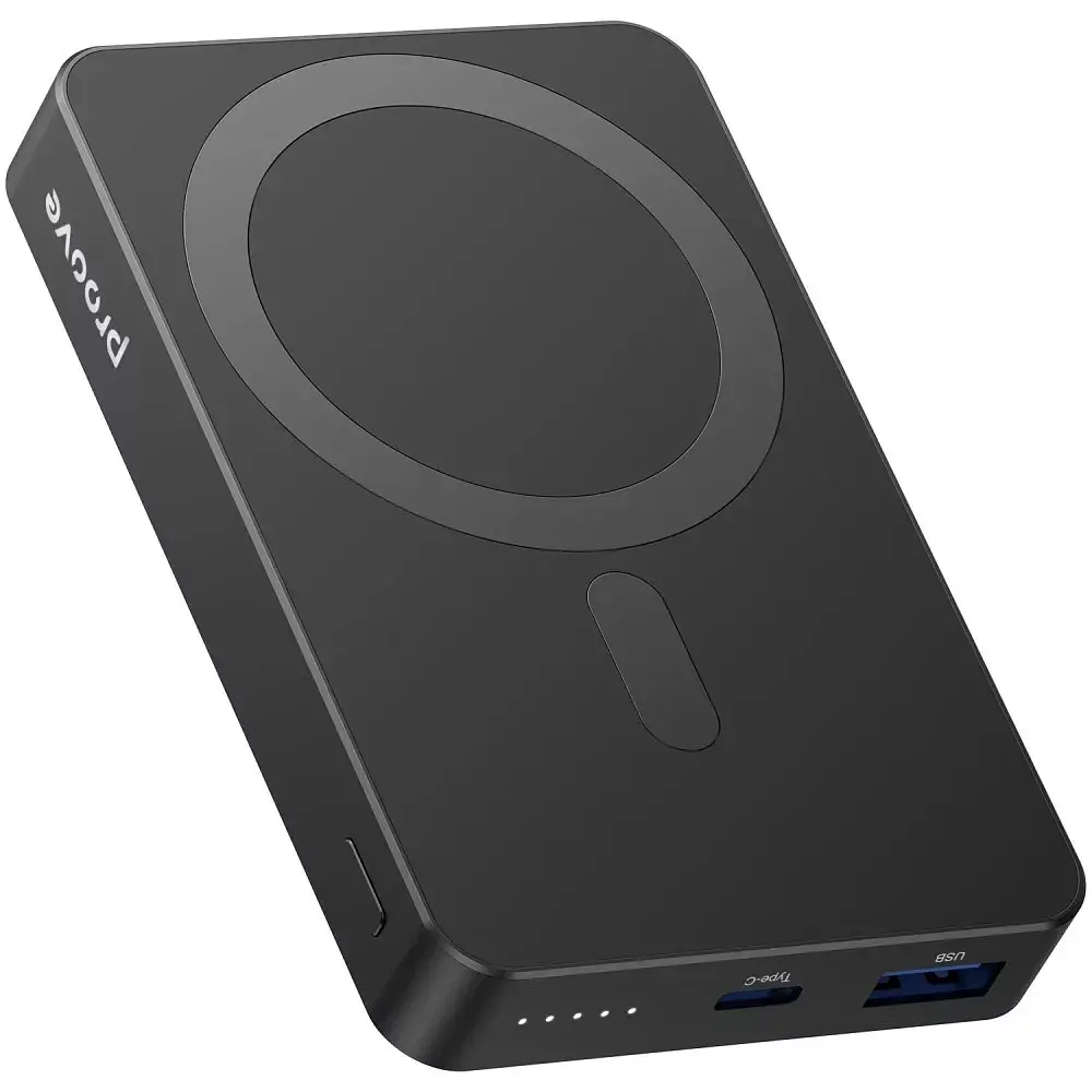 Універсальна мобільна батарея Proove Carbon Slim 22.5W 10000mAh Black (PBCS22110001) - фото 3