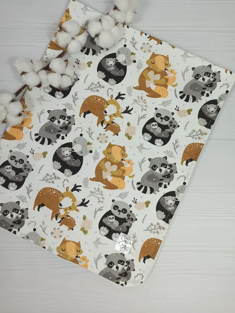 Набір для новонародженого A.L.Babybox Мамині обійми 5 пелюшок/плед/подушка (NA 28093885) - фото 7