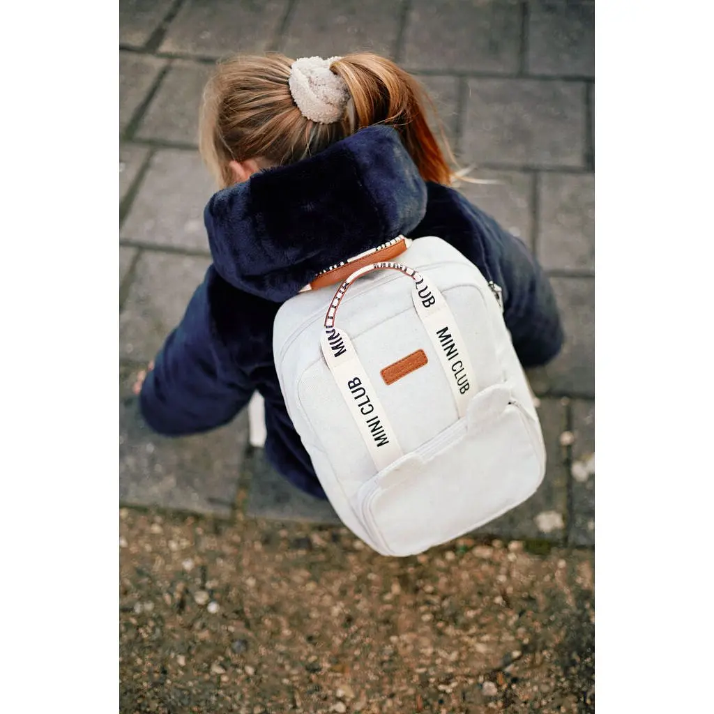 Рюкзак дитячий Childhome Mini Club canvas off white (CWKIDSCOW) - фото 11