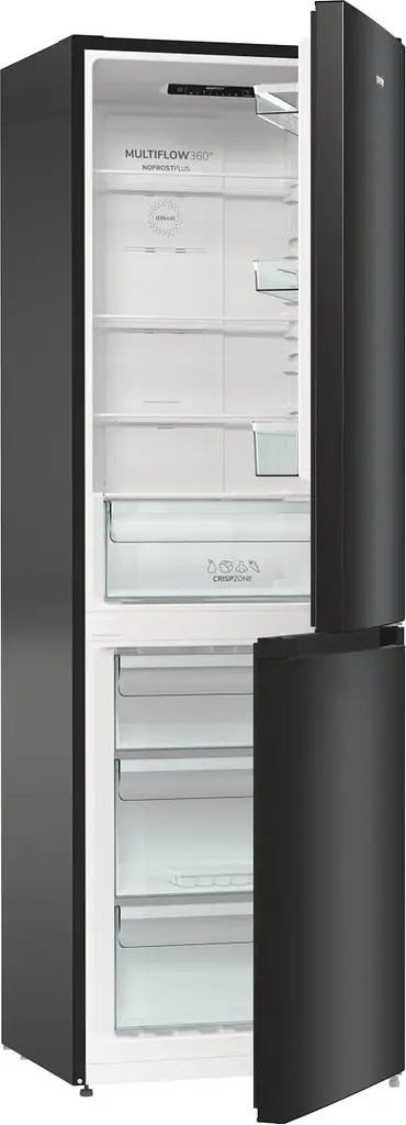 Холодильник Gorenje з нижньою морозильною камерою (NRKE62BXL) - фото 8