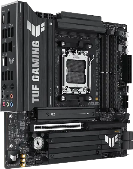 Материнcька плата Asus B850M-Plus TUF Gaming Wi-Fi Socket AM5 (TUF GAMING B850M-PLUS WIFI) - фото 2