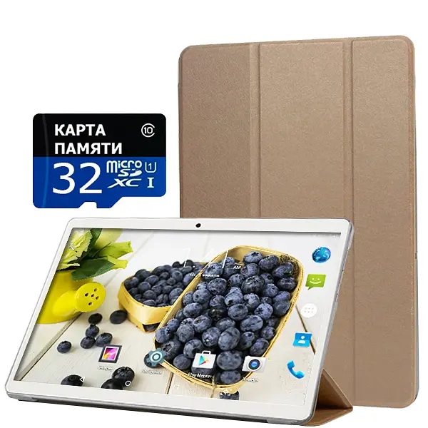 Планшет-телефон Adronix MT116 2GB RAM Gold + Чохол-книжка + Карта пам'яті 32GB - фото 2