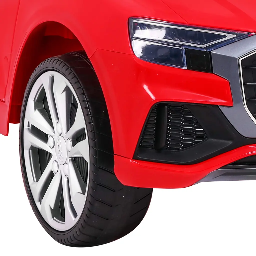Електромобіль Ramiz Audi Q8 LIFT 12 В на пульті керування, білий (PA.JJ2066.BIA) - фото 11