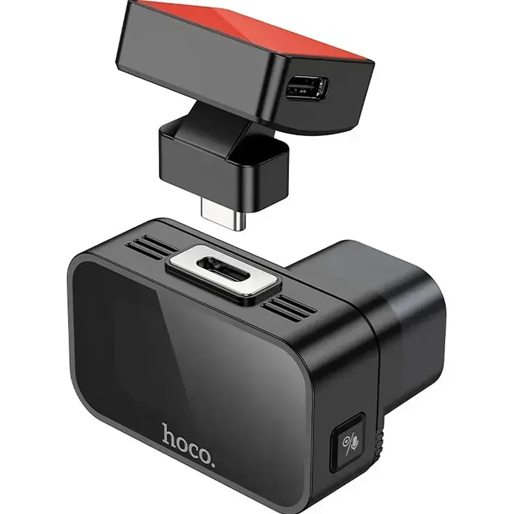 Автомобільний відеореєстратор Hoco DV10 Mini Screen Dashcam Black (6942007638630) [140703] - фото 2