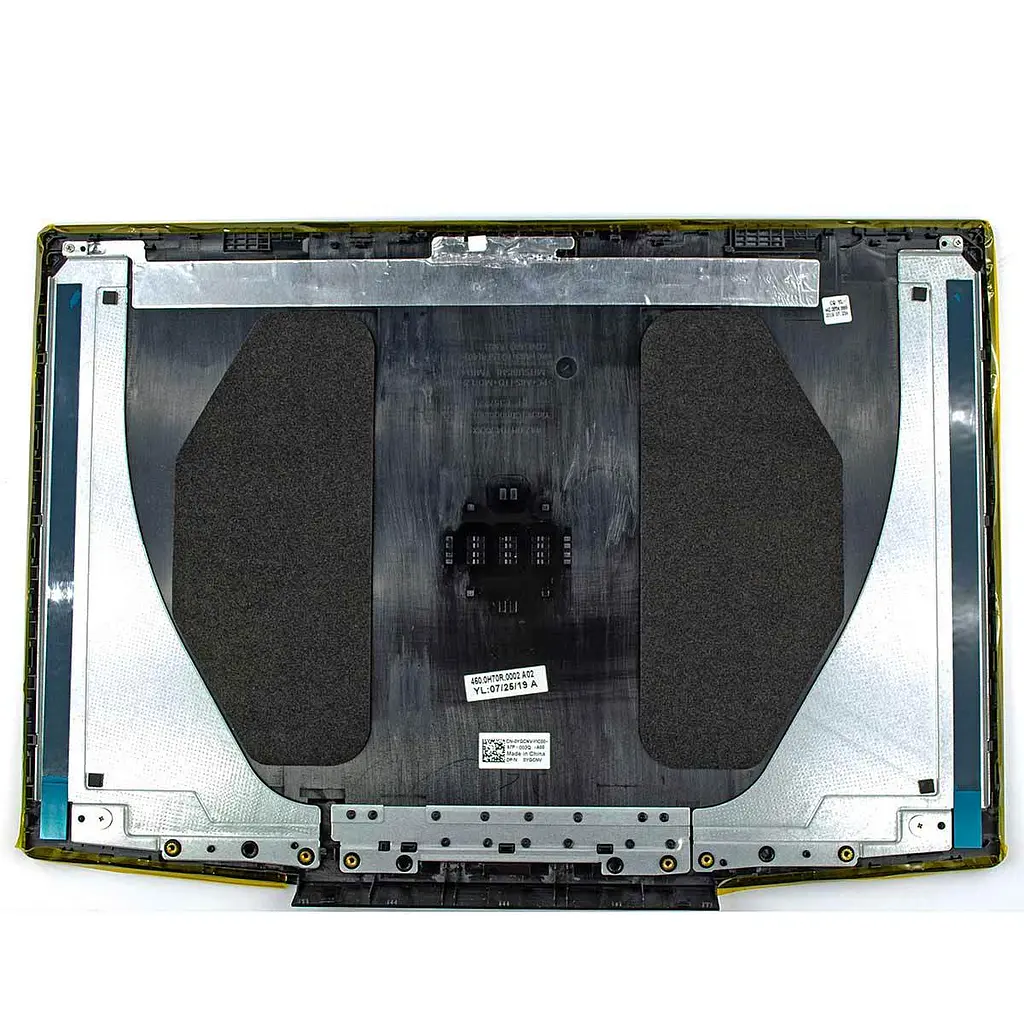 Кришка матриці для Dell G3 15 3590 P89F, (чорна, червоне лого, 0YGCNV, 450.0H70R.0002) - фото 2