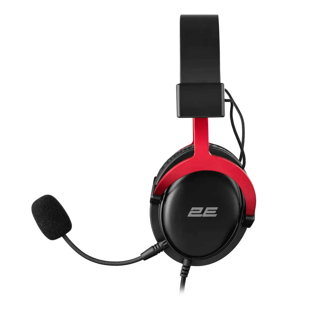 Навушники ігрові з мікрофоном 2E GAMING HG355 Black 7.1, mini-jack/dual 3.5 мм/USB-A, 1.5/1.5/0.2м - фото 3
