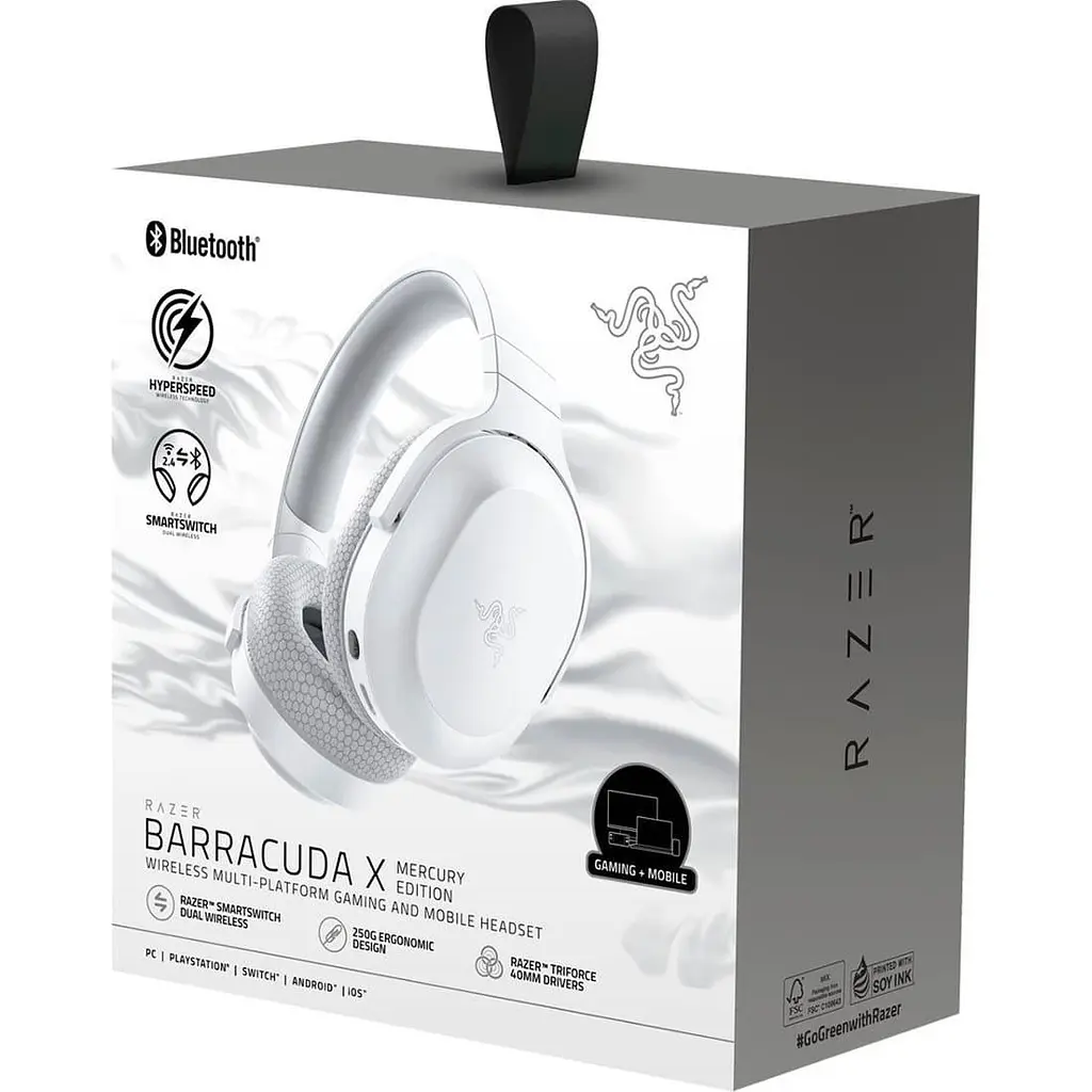 Ігрова гарнітура Razer Barracuda X 2022 Mercury (RZ04-04430200-R3M1) - фото 7