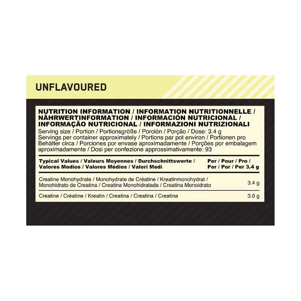 Креатин моногідрат Optimum Nutrition Creatine Powder Unflavoured 317 г - фото 2